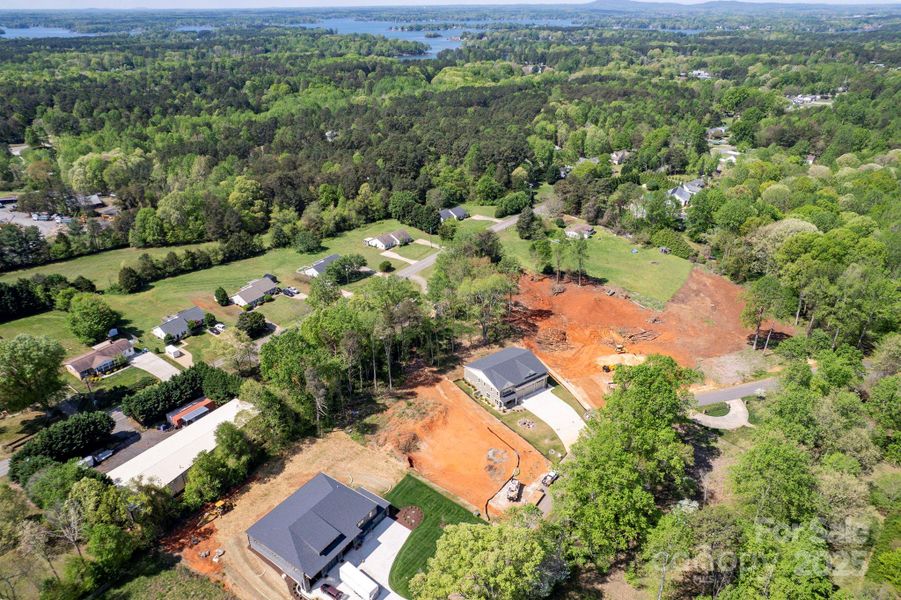 Aerial View of Property and Neighborhood