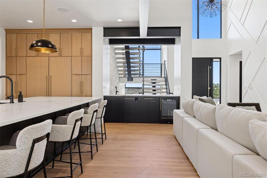 Furnished interior view inside a new home in , Littleton (Image 23).