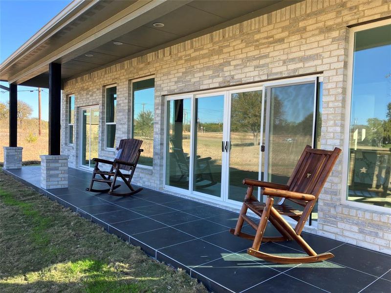 Exterior details and patio area of a home in , Whitney (Image 4). Exterior details and patio area of a home in , Whitney (Image 4).