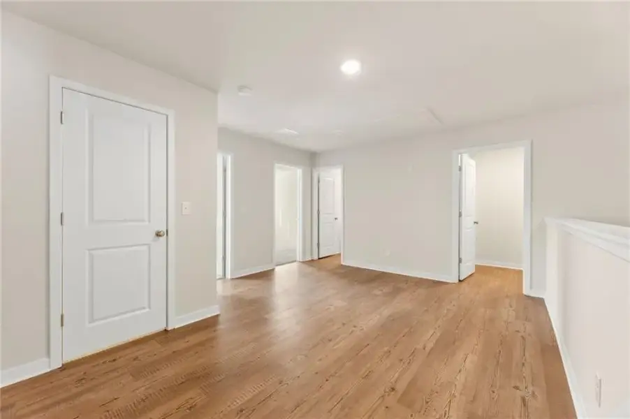 Spacious, unfurnished interior of a new home in Sherwood Square, Flowery Branch (Image 16). Spacious, unfurnished interior of a new home in Sherwood Square, Flowery Branch (Image 16).