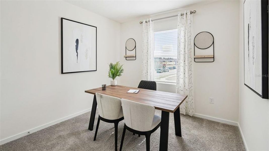 Furnished interior view inside a new home in Oak Pointe, Apopka (Image 14).