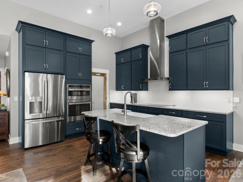 Furnished interior view inside a new home in , Hendersonville (Image 29).