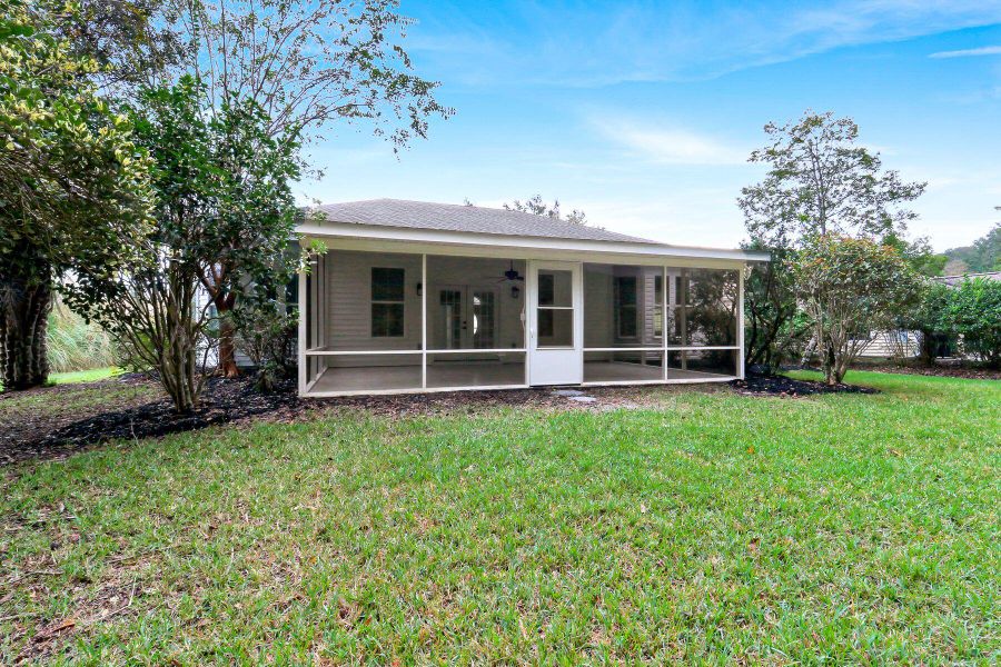 Exterior details and patio area of a home in , Bluffton (Image 1). Exterior details and patio area of a home in , Bluffton (Image 1).