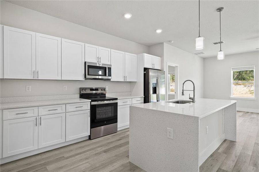 Furnished interior view inside a new home in , Ocala (Image 3).