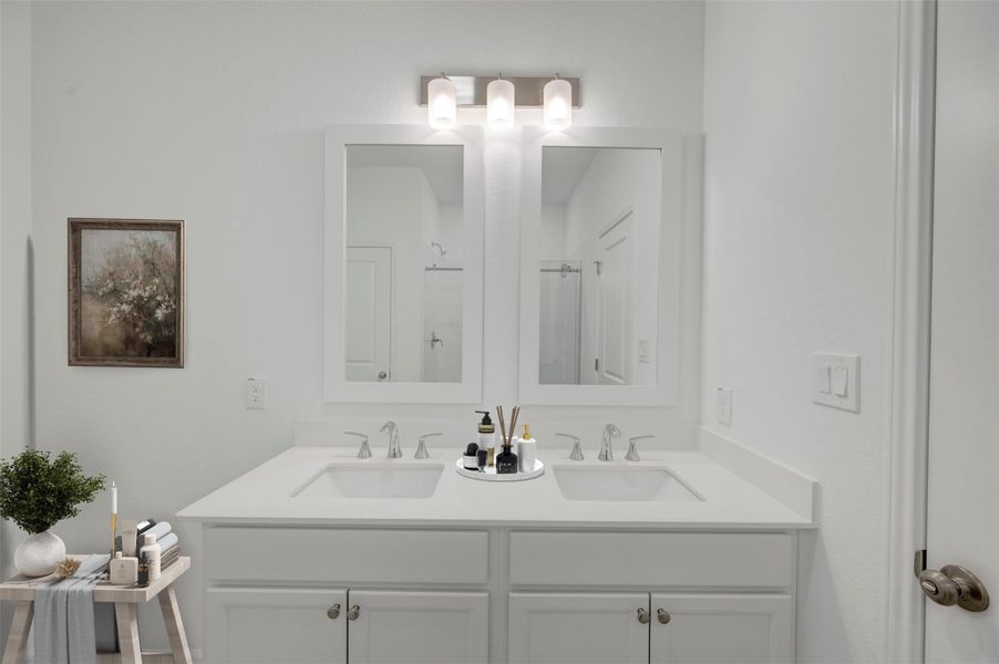 Serene primary bath Serene primary bath