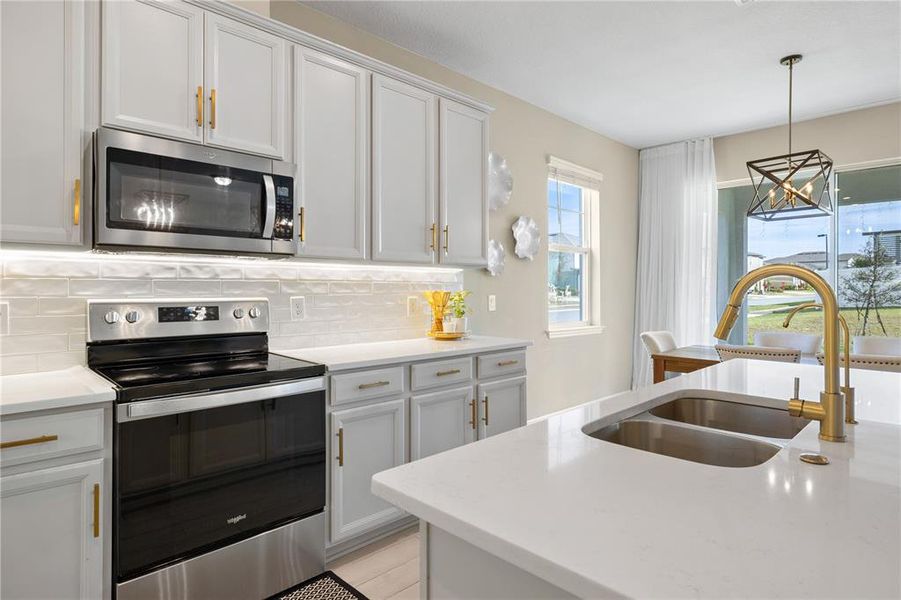 Furnished interior view inside a new home in , Minneola (Image 14).