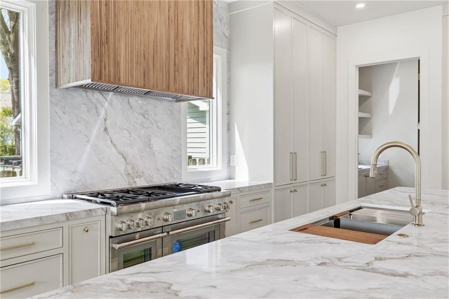 Furnished interior view inside a new home in , Atlanta (Image 8).