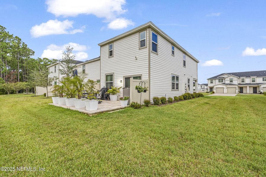 Front exterior of a new home in , St. Augustine, FL, highlighting curb appeal (Image 18).