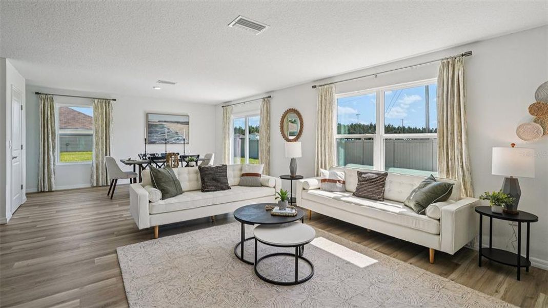 Furnished interior view inside a new home in Twisted Oaks, Wildwood (Image 19).