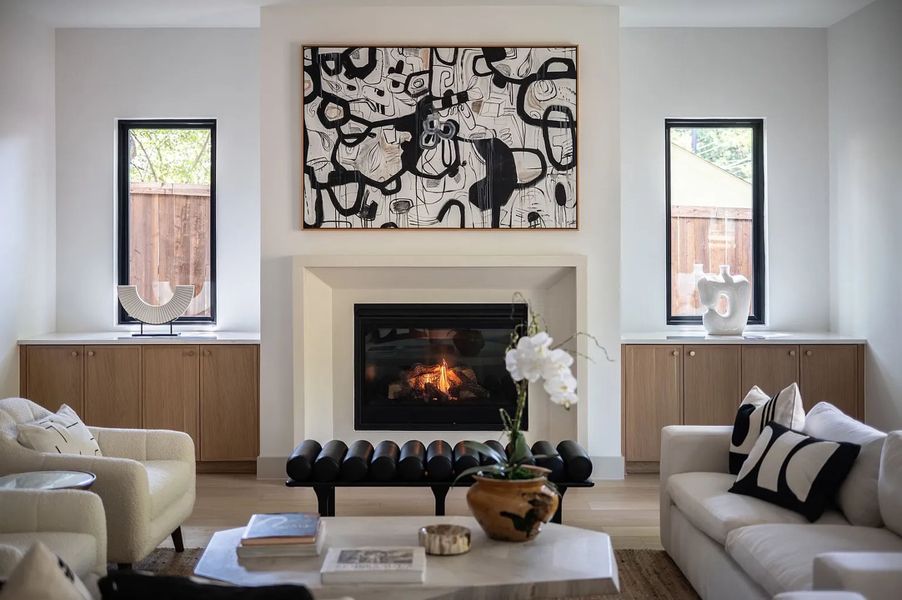 Furnished interior view inside a new home in , Dallas (Image 10).
