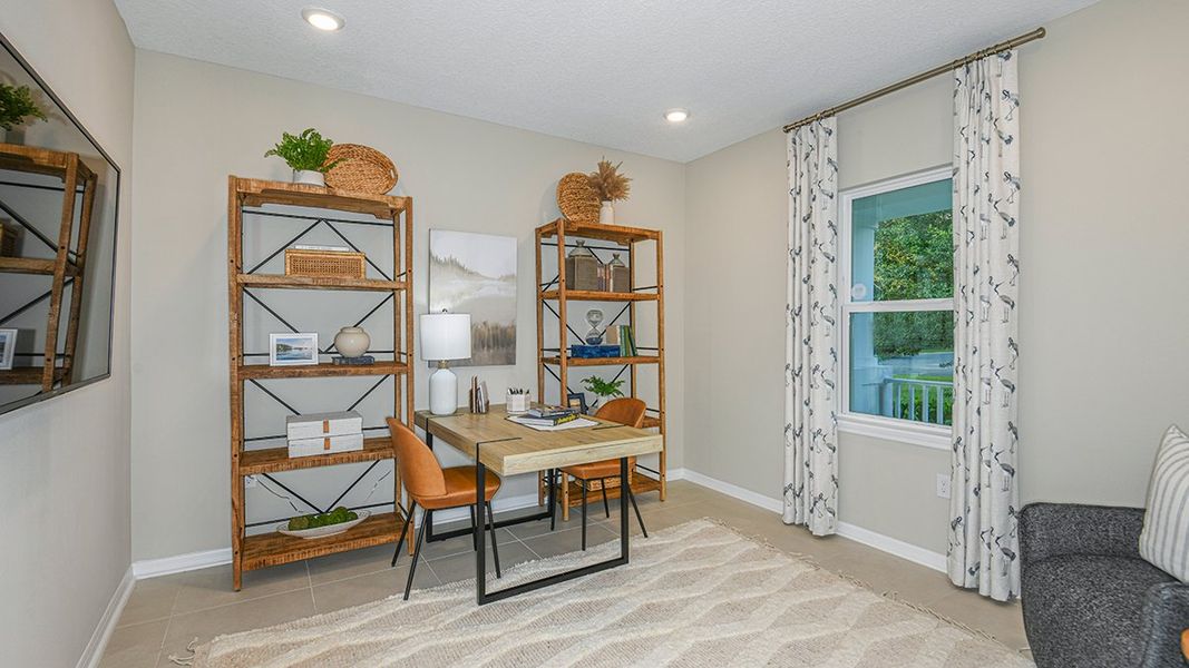 Representative furnished interior of a home built from the Magdalen by Taylor Morrison in Colbert Landings, Palm Coast (Image 8). Representative furnished interior of a home built from the Magdalen by Taylor Morrison in Colbert Landings, Palm Coast (Image 8).