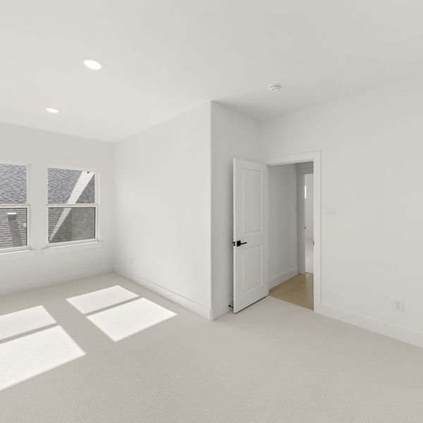 Spacious, unfurnished interior of a new home in Mosaic – 70′ Lots, Celina (Image 90).
