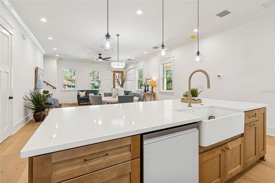 Furnished interior view inside a new home in , Tampa (Image 48). Furnished interior view inside a new home in , Tampa (Image 48).