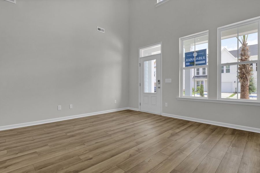 Spacious, unfurnished interior of a new home in Grand Park, Leland (Image 21). Spacious, unfurnished interior of a new home in Grand Park, Leland (Image 21).
