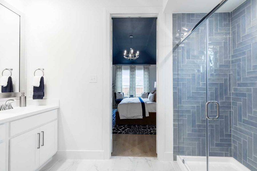 Representative Primary Bathroom - some options shown Representative Primary Bathroom - some options shown