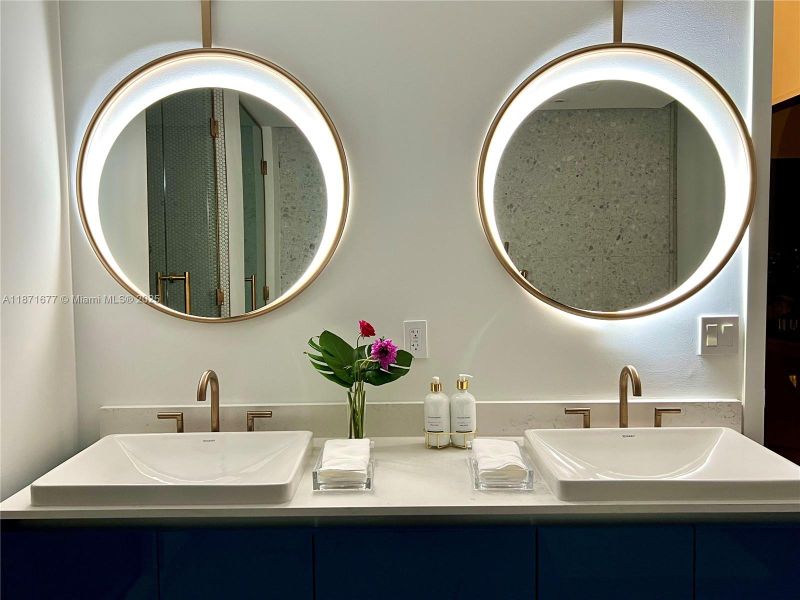 Furnished interior view inside a new home in Mr. C Residences, Miami (Image 28).