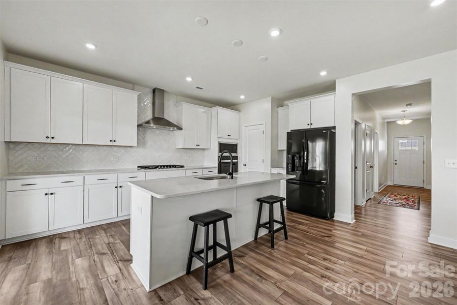 Furnished interior view inside a new home in , York (Image 9).