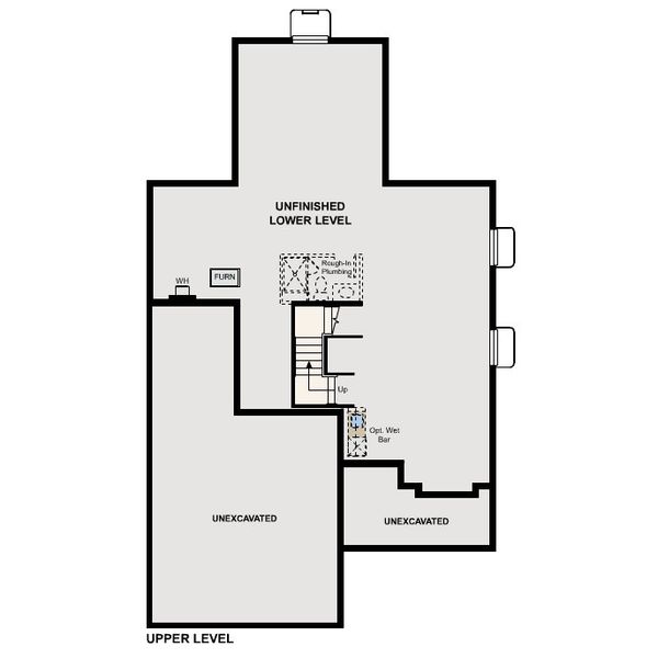 2D floor plan layout for the Cheyenne by Century Communities in Overland Ranch, Aurora, CO (Image 6). 2D floor plan layout for the Cheyenne by Century Communities in Overland Ranch, Aurora, CO (Image 6).