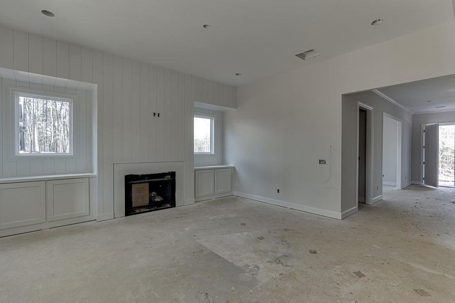 In-progress construction of a new home in , Cumming, GA (Image 16).