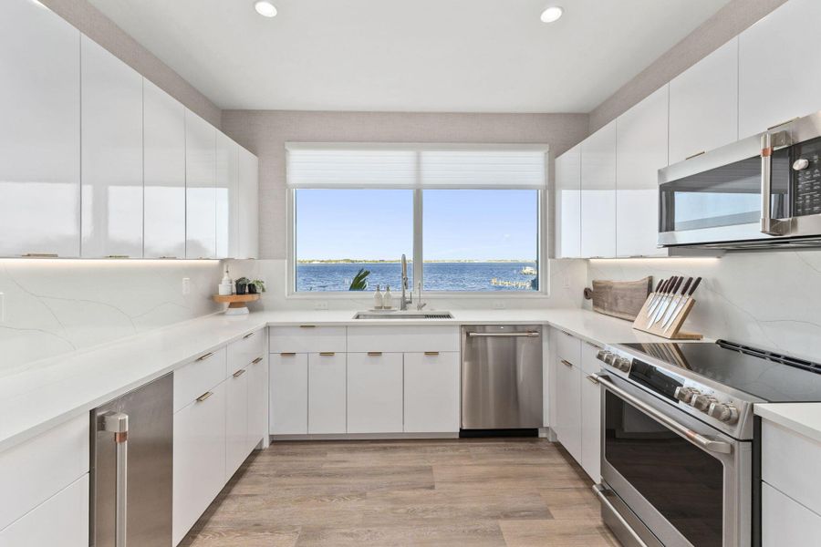 Furnished interior view inside a new home in , Stuart (Image 42).