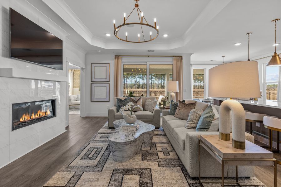 Representative furnished interior of a home built from the The Boardwalk by Chesapeake Homes in Terrapin, Leland (Image 39). Representative furnished interior of a home built from the The Boardwalk by Chesapeake Homes in Terrapin, Leland (Image 39).