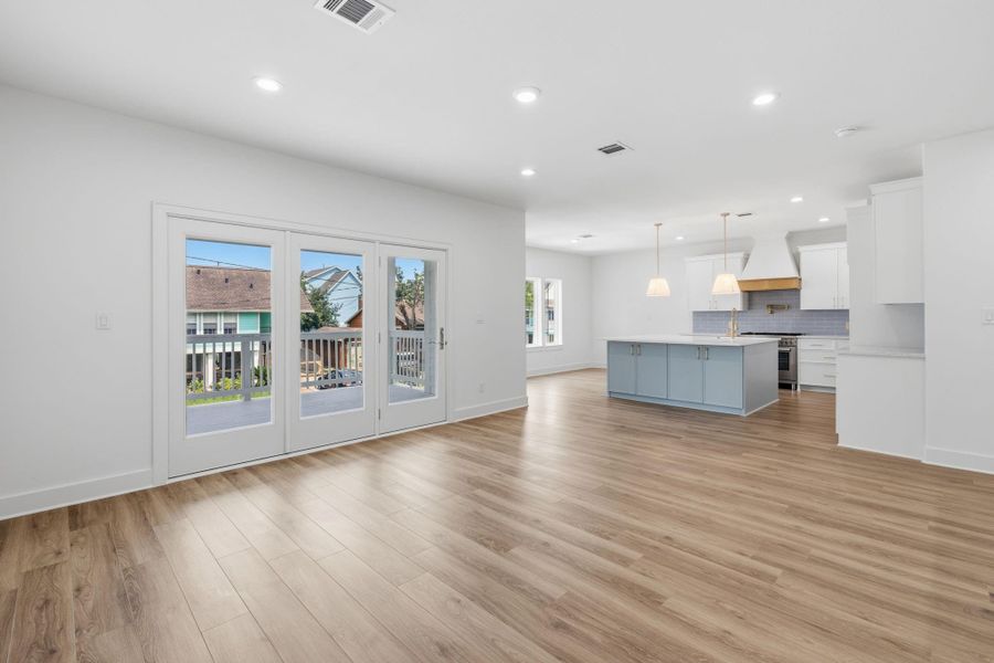 Spacious, unfurnished interior of a new home in , Clear Lake Shores (Image 22). Spacious, unfurnished interior of a new home in , Clear Lake Shores (Image 22).