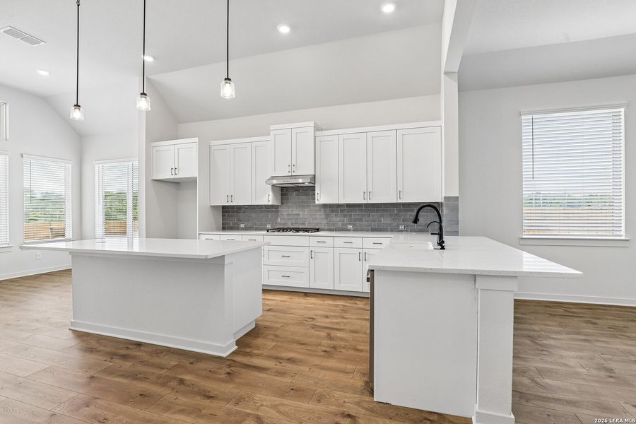 Furnished interior view inside a new home in Stream Waters, Seguin (Image 6).