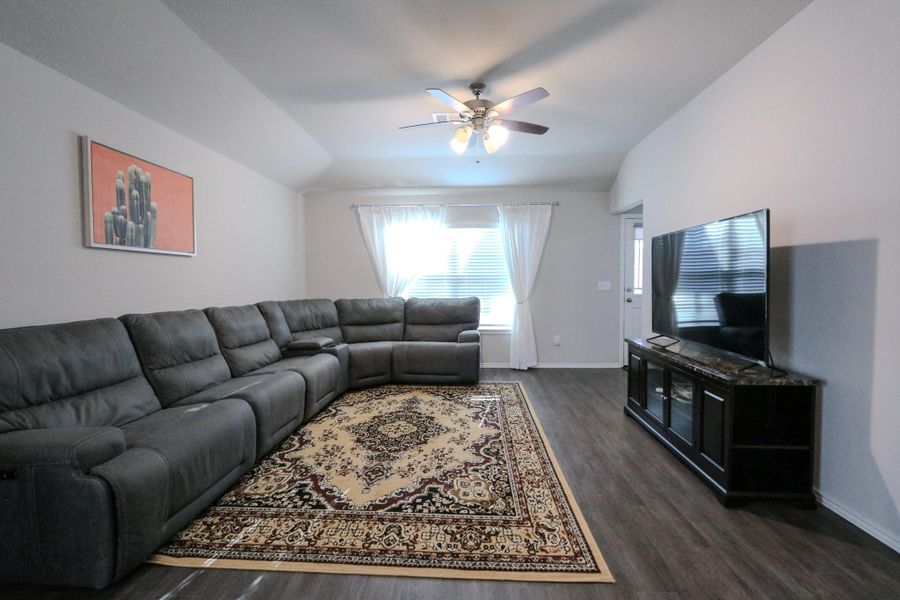 Furnished interior view inside a new home in Magnolia Ridge: Watermill Collection, Magnolia (Image 28). Furnished interior view inside a new home in Magnolia Ridge: Watermill Collection, Magnolia (Image 28).
