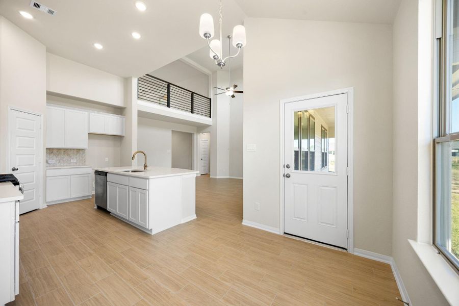 Furnished interior view inside a new home in Southfork Ranch, Sealy (Image 8).