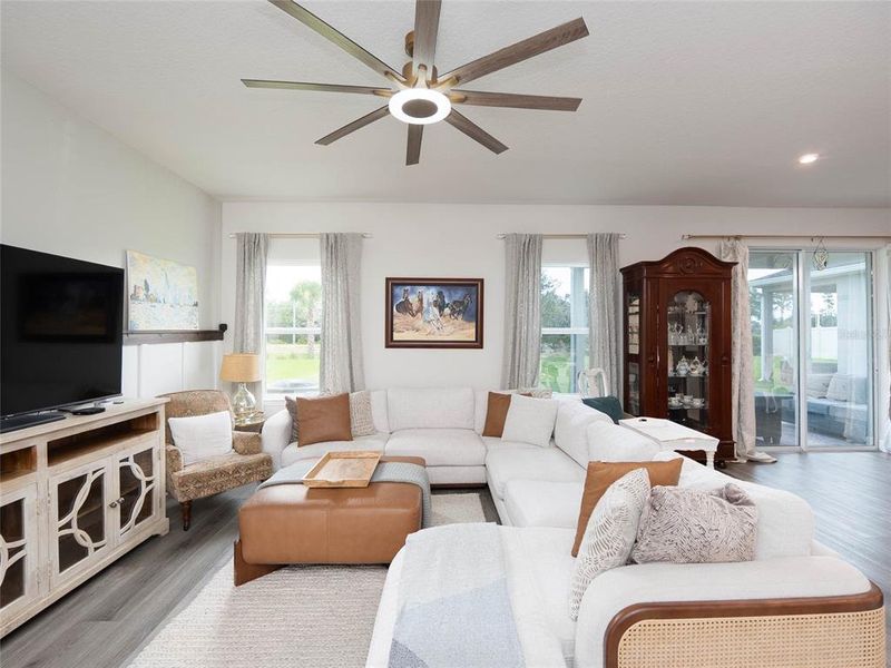Furnished interior view inside a new home in Summerwoods, Parrish (Image 6).