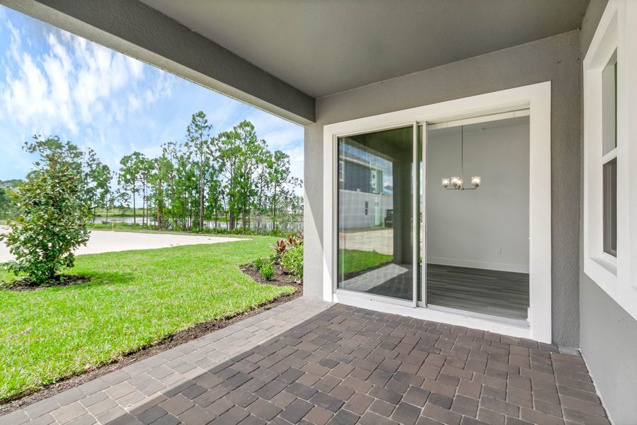 Representative exterior details of a home built from the Hemingway by Rockwell Homes in Northlake at Ovation, Winter Garden (Image 43). Representative exterior details of a home built from the Hemingway by Rockwell Homes in Northlake at Ovation, Winter Garden (Image 43).