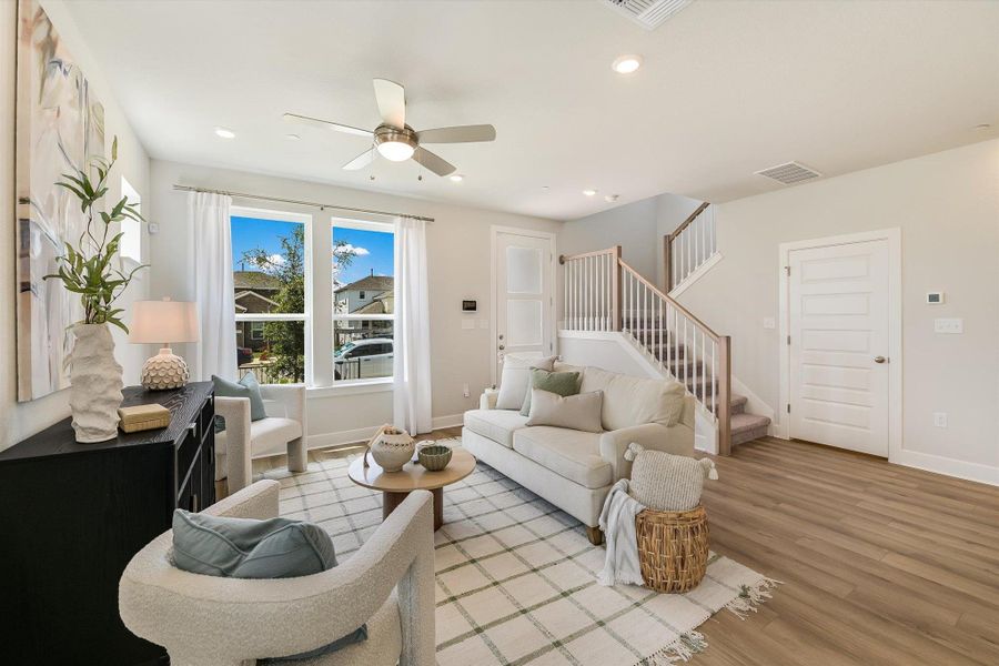 Family Room (Staged)