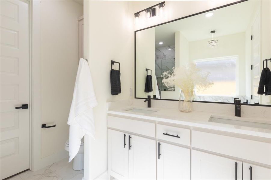 Furnished interior view inside a new home in , Dallas (Image 23). Furnished interior view inside a new home in , Dallas (Image 23).