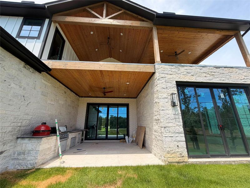 Exterior details and patio area of a home in , Montgomery (Image 3).