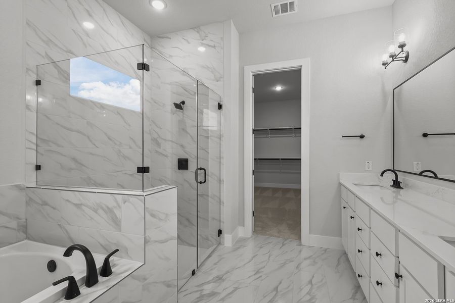 Furnished interior view inside a new home in Homestead, Schertz (Image 6).