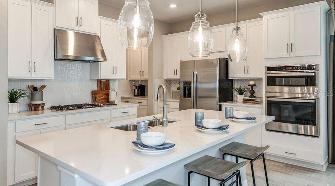 Furnished interior view inside a new home in Indigo Creek, Apollo Beach (Image 3).