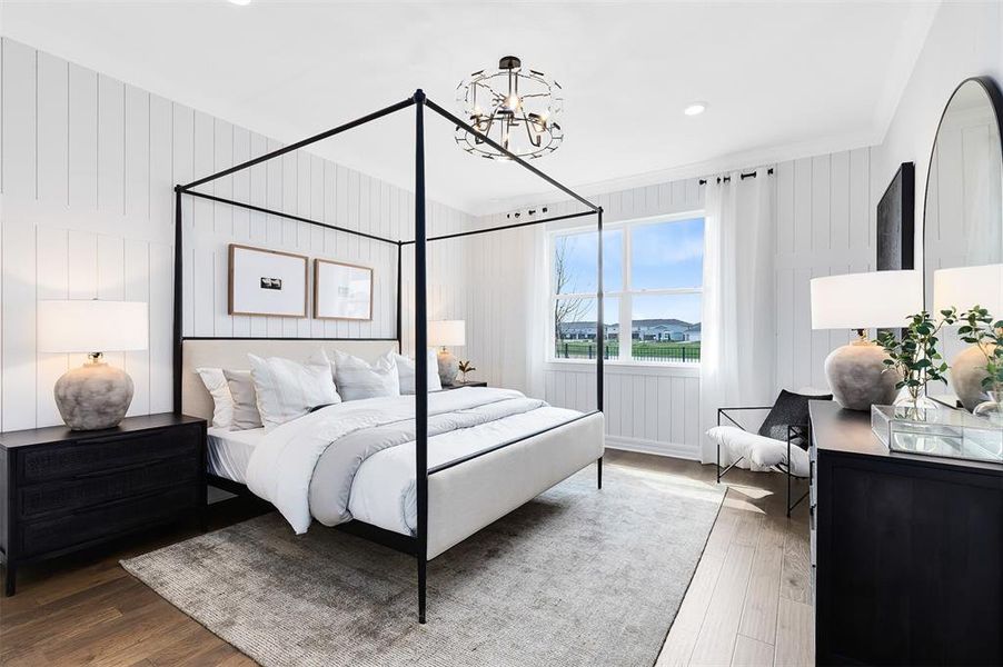 Model Home Design Only. Pictures and furnishings are for illustrative purposes only. Elevations, colors and options may vary. Furniture is for model home staging only.?