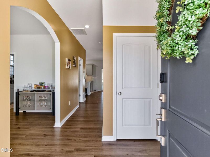 Front entry Front entry