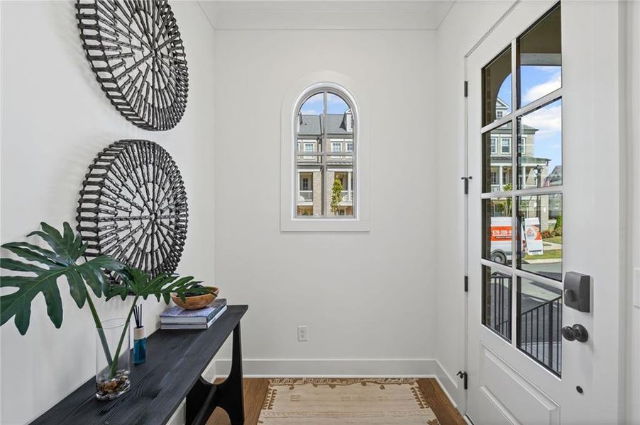 Furnished interior view inside a new home in South on Main, Woodstock (Image 42).