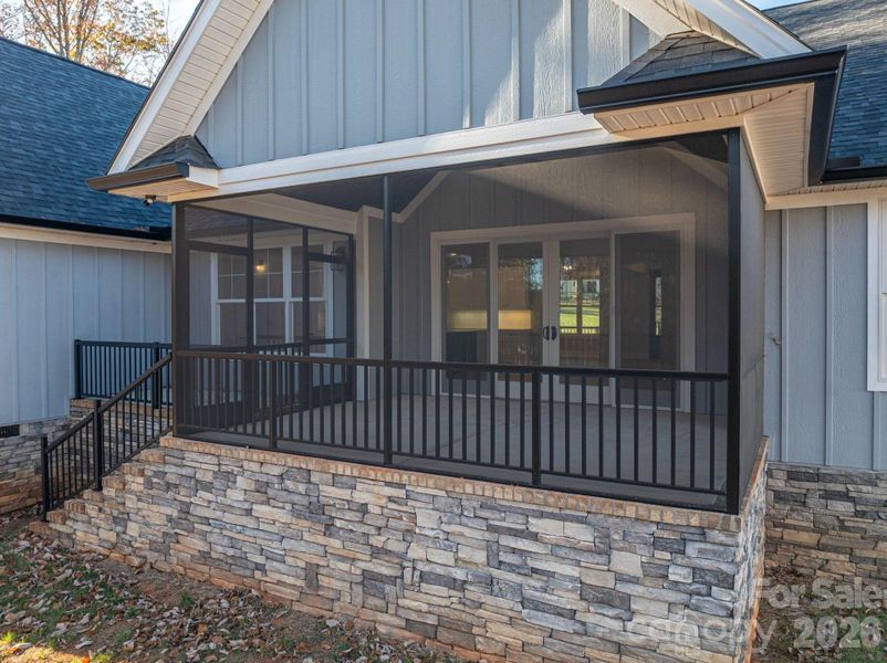 Exterior details and patio area of a home in , Lincolnton (Image 23).