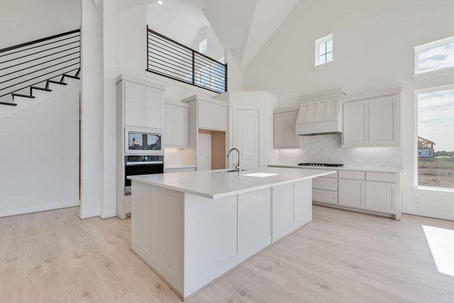 Furnished interior view inside a new home in Park Trails, Forney (Image 5).