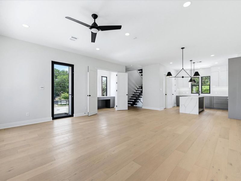 Spacious, unfurnished interior of a new home in , Houston (Image 34). Spacious, unfurnished interior of a new home in , Houston (Image 34).