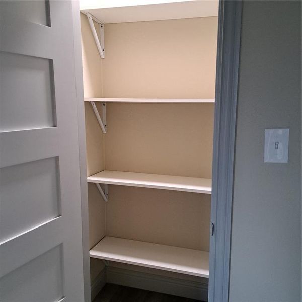 View of closet