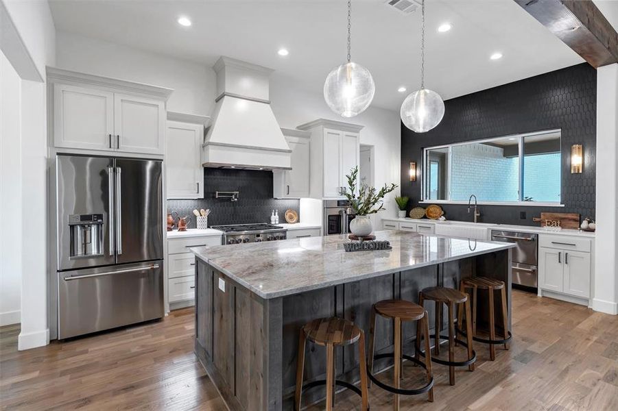 Furnished interior view inside a new home in , Granbury (Image 27).
