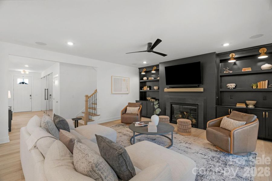 Furnished interior view inside a new home in , Fort Mill (Image 9).
