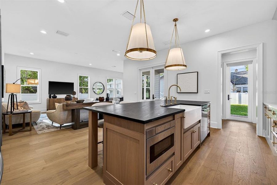 Furnished interior view inside a new home in , St. Petersburg (Image 44).