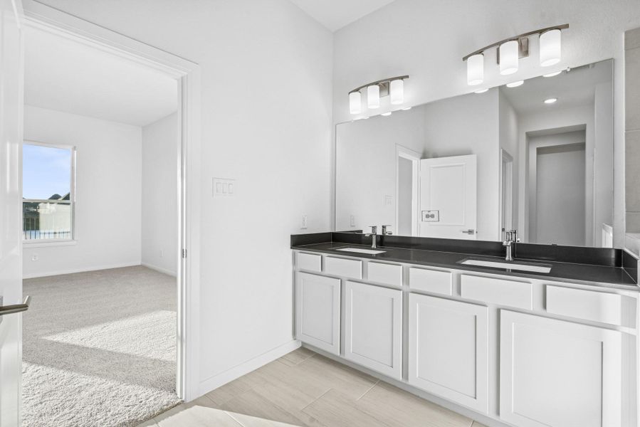 Furnished interior view inside a new home in Oakwood Estates, Waller (Image 14). Furnished interior view inside a new home in Oakwood Estates, Waller (Image 14).
