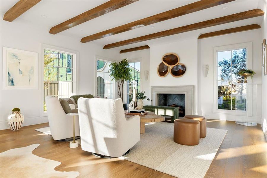 Furnished interior view inside a new home in , Frisco (Image 6).