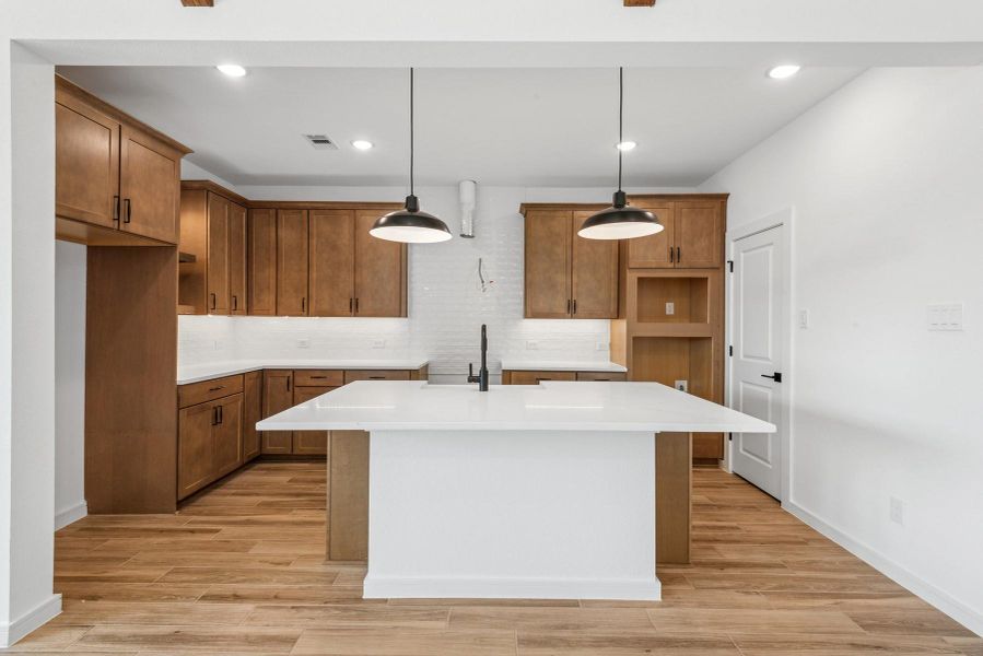 Stunning island kitchen