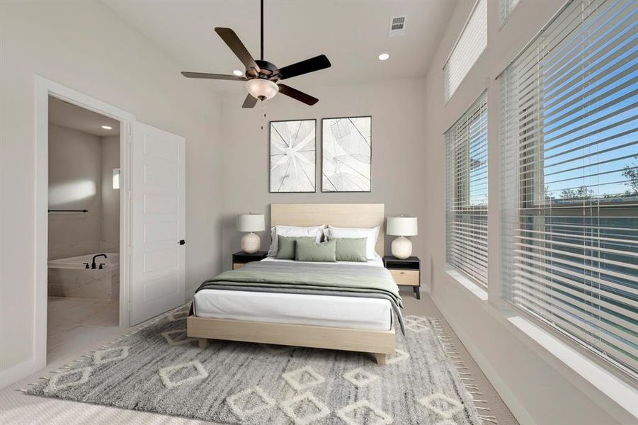 Furnished interior view inside a new home in Mantua Point Classics, Van Alstyne (Image 5). Furnished interior view inside a new home in Mantua Point Classics, Van Alstyne (Image 5).